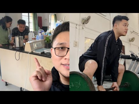 Coca Cola ka sim hmak💪🏻🔥 Deadlift bon chho leh tan😁 (Jaz Hmar Vlog)