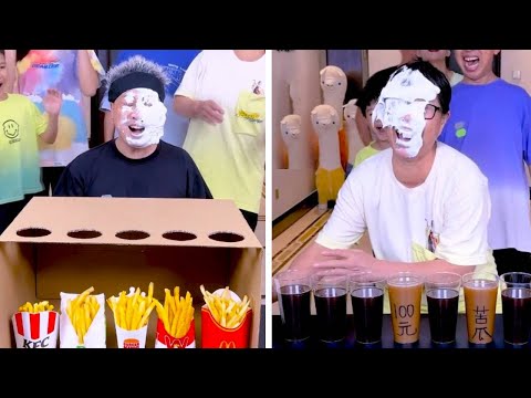 French Fries Eating Challenge, So Exciting, Who Guessed It Right? #Funnyfamily #Partygames