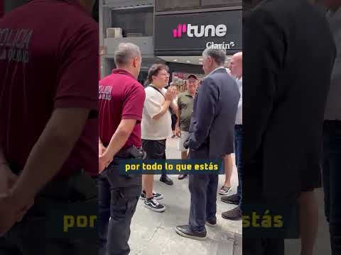 "Macri, la c...": un joven insultó a Jorge Macri en la calle y esta fue la reacción