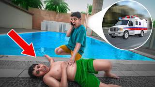 سوا مقلب المسبح في اخوه وفجأة صارت الصدمه!
