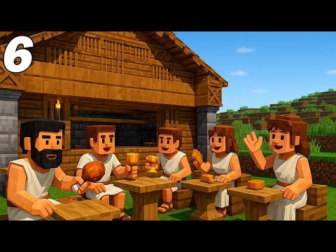J'ouvre mon restaurant grecque sur Minecolonies  ! Minecraft Minecolonies 6