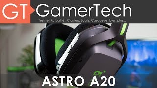 Vido-Test : Astro A20 - TEST [FR] - Casque gaming sans-fil PS4/Xbox One et PC