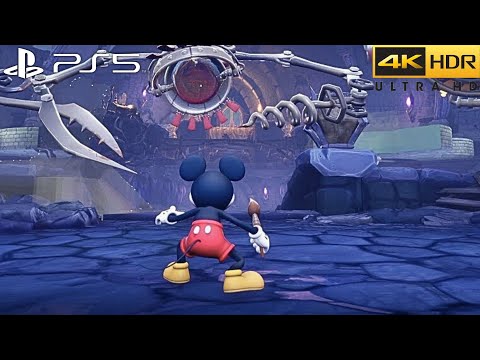 Disney Epic Mickey (PS5) 4K 60FPS HDR Gameplay - (PS5 Version)