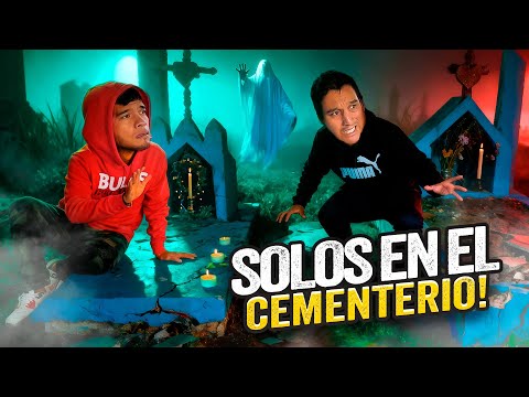 🔥24 HORAS EN EL CEMENTERIO A SOLAS CON LA MARRANA🔥