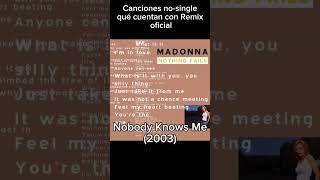 Canciones no single de Madonna qué cuentan con Remixes oficiales #popmusic #musicapop #pop #music