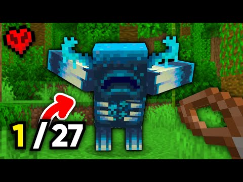 J'ai Capturé Tous les Mobs Hostiles sur Minecraft Hardcore