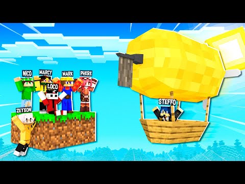 HO COSTRUITO UN DIRIGIBILE NELLA BIG SKYBLOCK! - MINECRAFT Ep.7