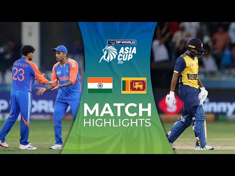 Super Fours, Match 6 | India vs Sri Lanka | DP World Asia Cup 2025