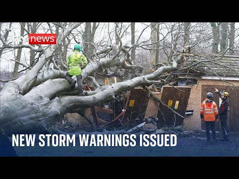 Storm Jocelyn: Weather warnings issued as new storm approaches