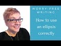Understanding Ellipses in Writing