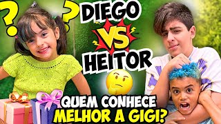 🔥 GIGI ESCOLHE O MELHOR PRESENTE! Diego vs Heitor no DESAFIO dos R$50 🎁😱