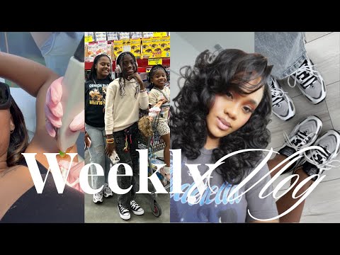 WEEKLY VLOG! THIS MIGHT BE MY LAST VIDEO Always A Mom First! | Laser Appt + Cooking & Shopping