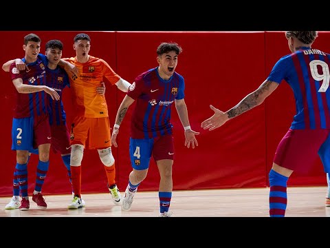 Barça B 5-3 CD El Ejido Futsal Jornada 21 Segunda División Temp 21 22