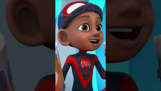 Hobby to ogromna frajda. ⚗️🎶🖌️#DisneyJuniorPolska #Spideyisuperkumple #hobby #nauka