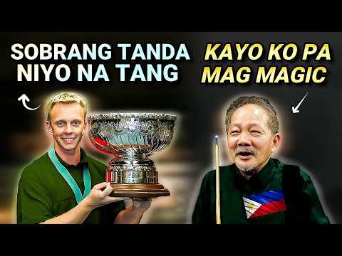 3X World CHAMPION ng Germany, INAKALANG UBOS NA ang MAGIC ni EFREN REYES