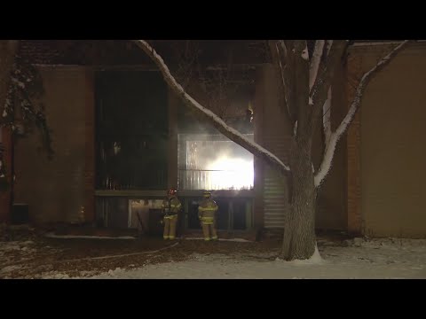 Entire Edina apartment building displaced after fire