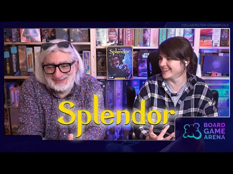 SPLENDOR, la finale du tournoi international sur BGA commentée par (Mr) François et Pénélope !