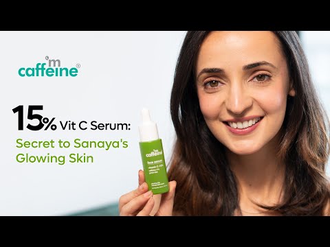 Sanaya&#39;s Pick for Glowing Skin: Green Tea &amp; 15% Vitamin C Serum FLAT 20% OFF | Code: SANAYA20