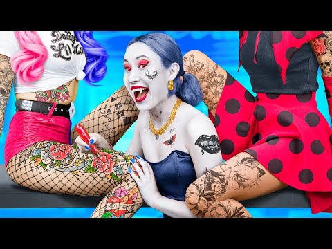 Estudio de tatuajes vampírico para superhéroes  / Parte 2