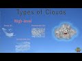 Exploring Types of Clouds and Their Characteristics