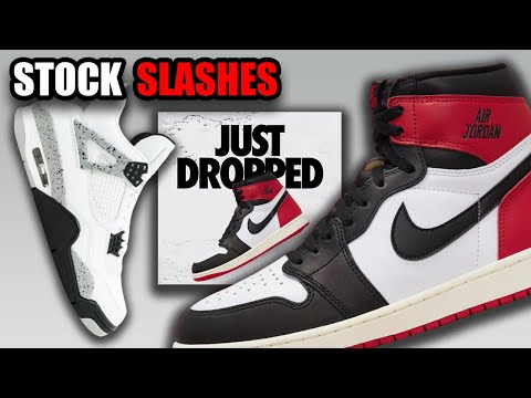 Jordan 1 Black Toe Reimagined SHOCK DROP, Stock Slashes, & More