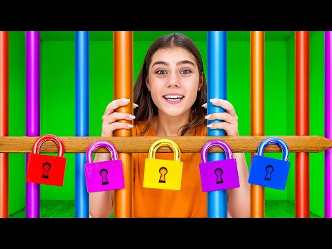 ¡Nastya en la Cárcel de Colores! Escape Room Challenge y Aventuras Increíbles