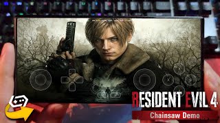 SURREAL! Finalmente RESIDENT EVIL 4 REMAKE (Demo) Rodando No CELULAR (Gamehub) + Configuração
