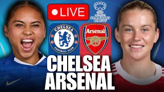 CHELSEA WOMEN VS ARSENAL WOMEN LIVE STREAM | UEFA WOMEN'S CHAMPIONS LEAGUE | FULL MATCH LIVE TODAY