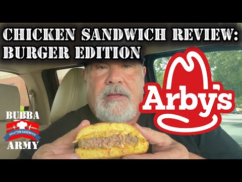 Arby's NEW Wagyu Burger REVIEW! Not Just One Bite, Half The Sandwich , Because I'm A Fatass - Ep. 6