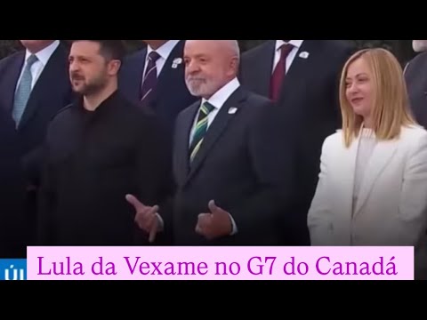 Lula Dá Vexame no Encontro do G7 - Canadá 🇨🇦