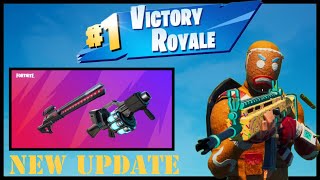 New update: railgun & recon scanner unvaulted
