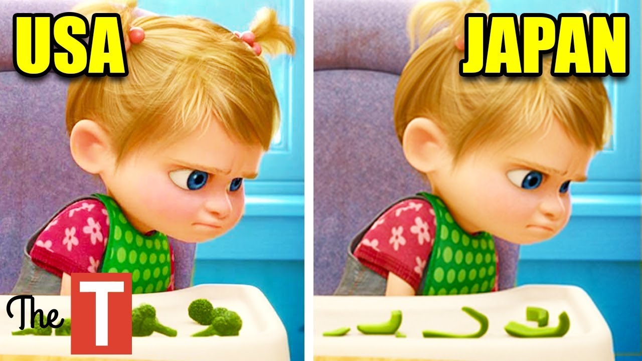 10 Animated Movie Changes In Other Countries