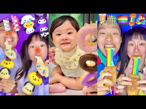 Random Emoji Food Challenge ASMR Compilation! 🥵bubble tea(Part72)
