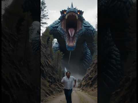 And you, would you run? #lol #mosters #movie #horror #scary #running