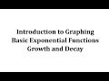 Exponential Functions and Their Properties