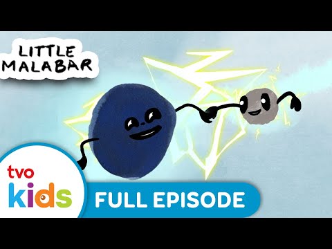 LITTLE MALABAR 🪐 Lightning Bolts From Clouds 🌩 NEW Season 2 Full Episode!! TVOkids Space Cartoons ☄️