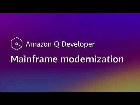 Amazon Q Developer Transformation Capabilities for Mainframe Modernization | Amazon Web Services