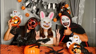 Halloween trasformiamo una nostra stanza  con prodotti Temu, scherzo ad Alessia