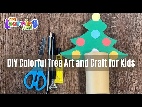 DIY Colorful Tree Art and Craft for Kids | TheLearningApps.com