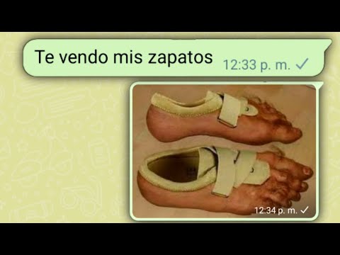 Te vendo mis Zapatos 😹 (Bromas en WhatsApp)