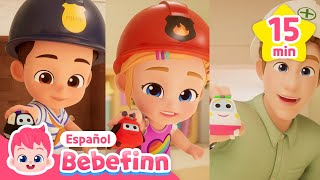 🚓🚒🚑¡Bebefinn al Rescate! | Especial de Patrulla, Bombero y Ambulancia | Bebefinn en español