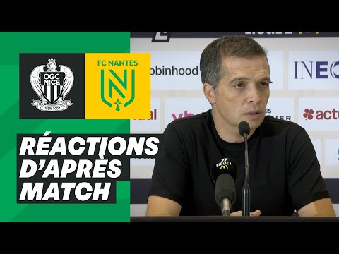 🎥🎙️ [J04] OGC Nice - FC Nantes : la réaction de Luis Castro