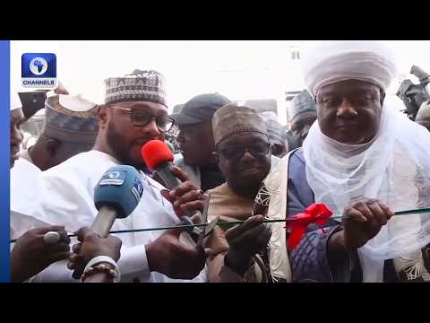 YouTube video thumbnail: Governor Lawal Inaugurates Key Projects In Anka, Zamfara