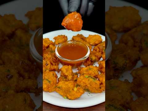 Instant Healthy Pakoda ๐ ASMR Cooking ๐ง. #shorts #asmr #cooking #pakoda #snacks #shricooking #food