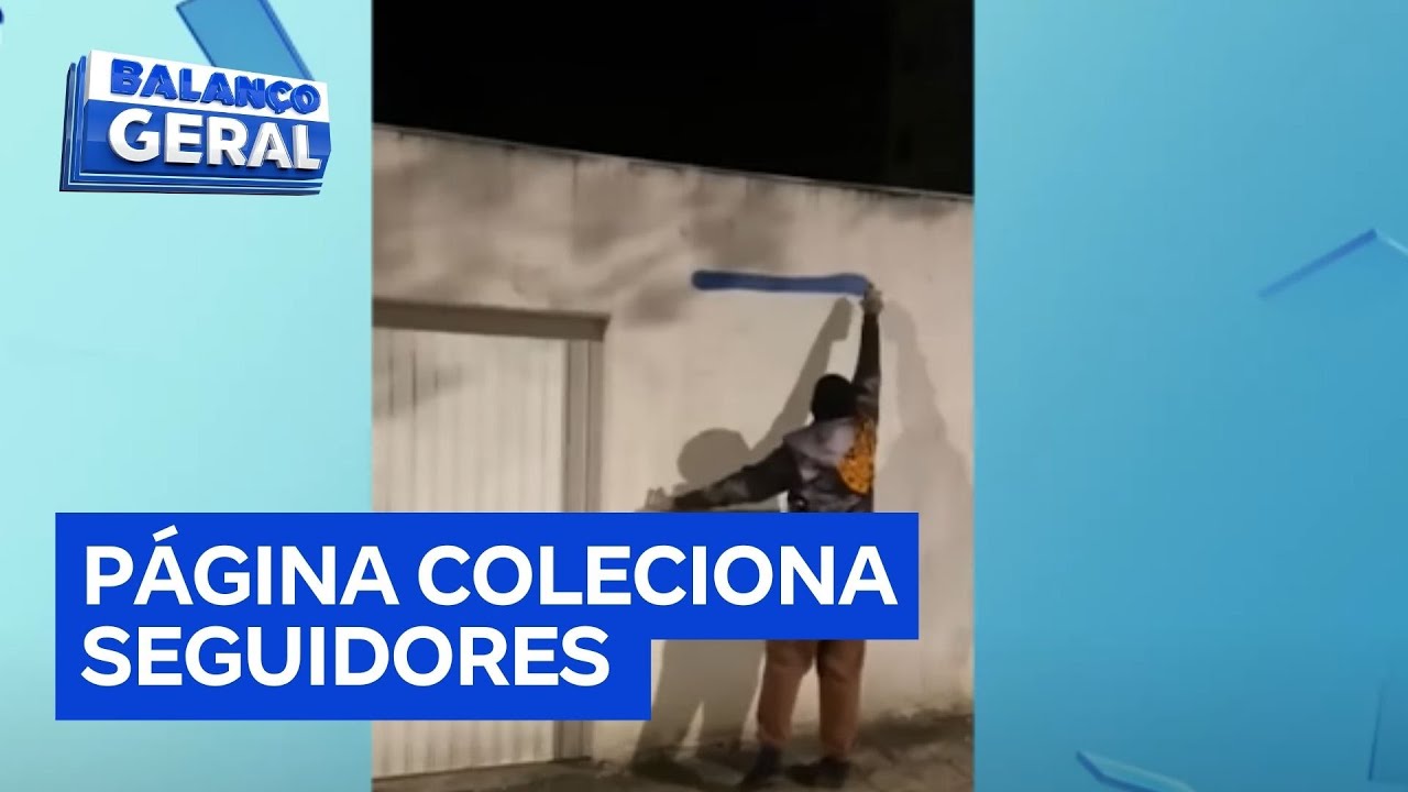 Mascarados publicam vídeos pichando casas e até patrimônios históricos
