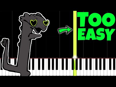 Toothless Dance, but it's TOO EASY, I'm 99% sure YOU CAN PLAY THIS!