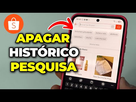 COMO APAGAR HISTÓRICO DE PESQUISAS DA SHOPEE