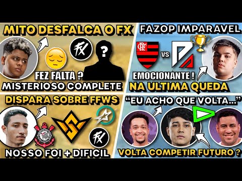 BAK VOLTAR COMPETIR ? MITO DESFALCA FX ! FAZOP IMPARAVEL ! FIXA DISPARA SOBRE FFWS