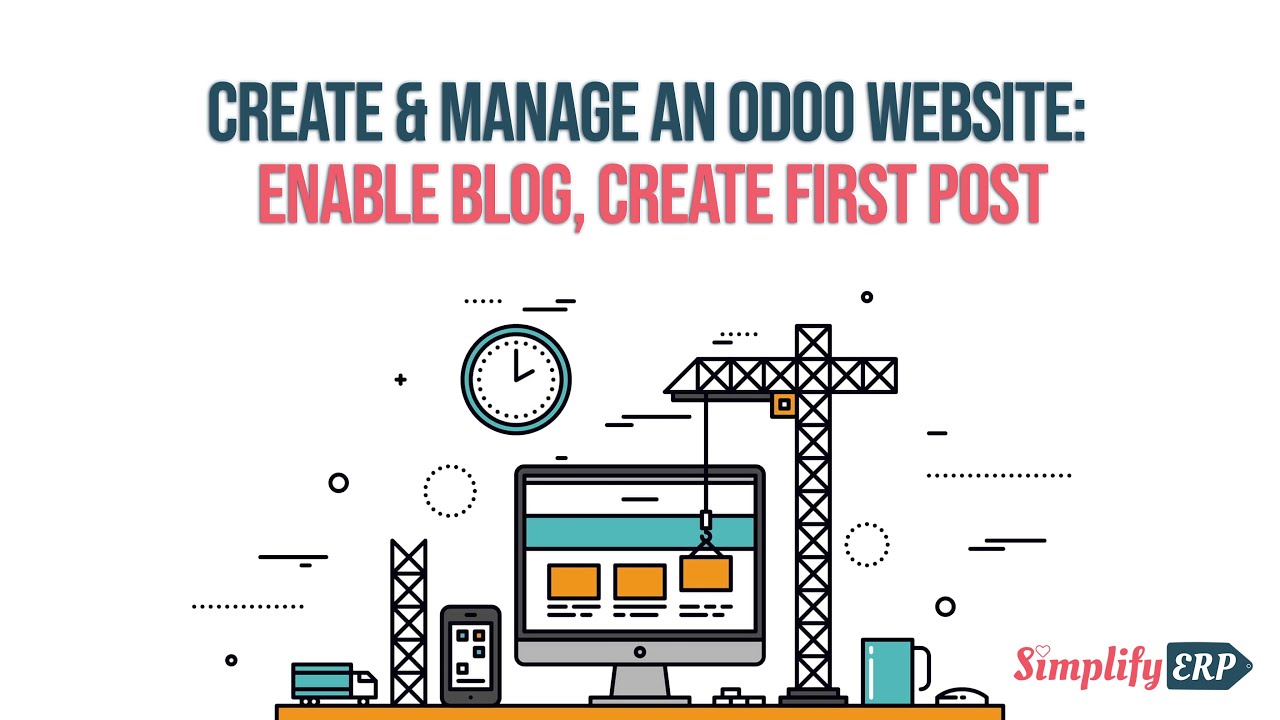 Create & Manage an Odoo website: Enable blog, create first post | 20.04.2021

Drop a LIKE and SUBSCRIBE for daily videos! Hit the BELL to not miss any of our content! Take a look at our CommerceCore ...