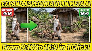 STOP Cropping! How to Outpaint & Expand Photos in Meta AI